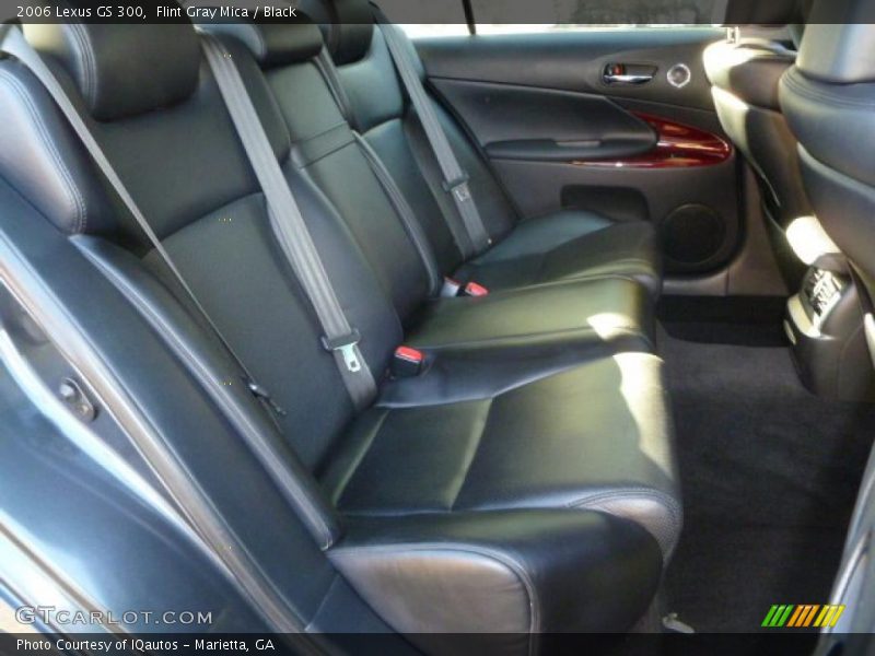 Flint Gray Mica / Black 2006 Lexus GS 300
