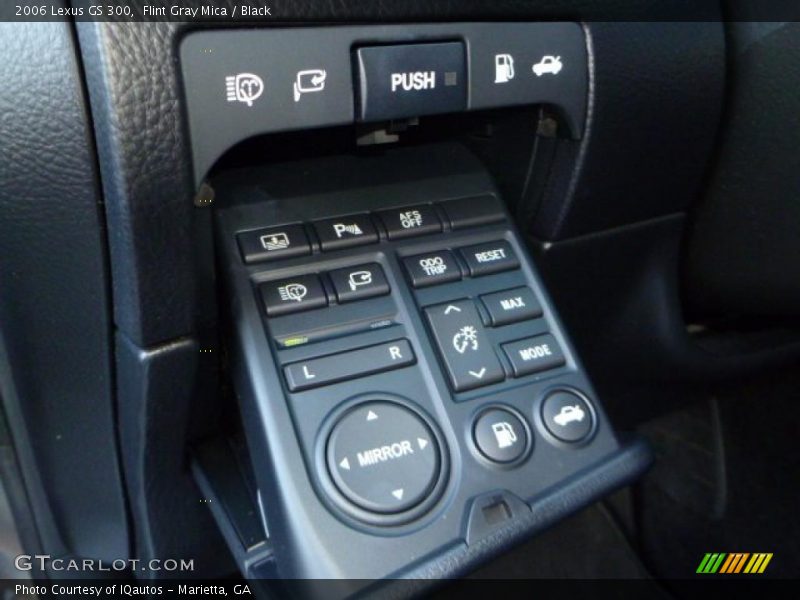 Flint Gray Mica / Black 2006 Lexus GS 300