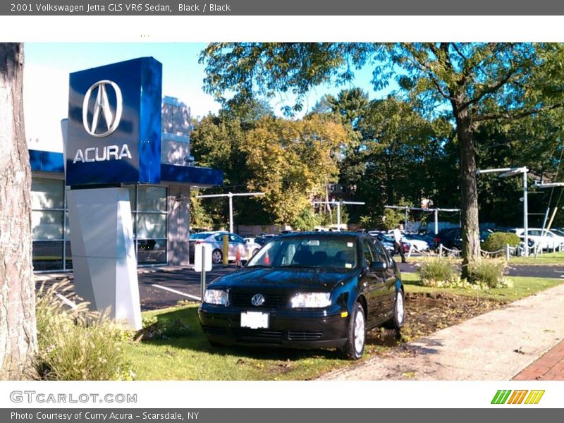 Black / Black 2001 Volkswagen Jetta GLS VR6 Sedan