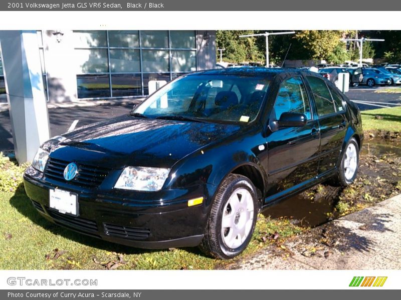 Black / Black 2001 Volkswagen Jetta GLS VR6 Sedan