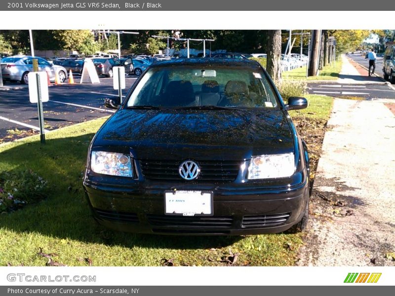Black / Black 2001 Volkswagen Jetta GLS VR6 Sedan