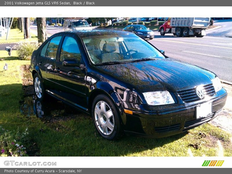 Black / Black 2001 Volkswagen Jetta GLS VR6 Sedan
