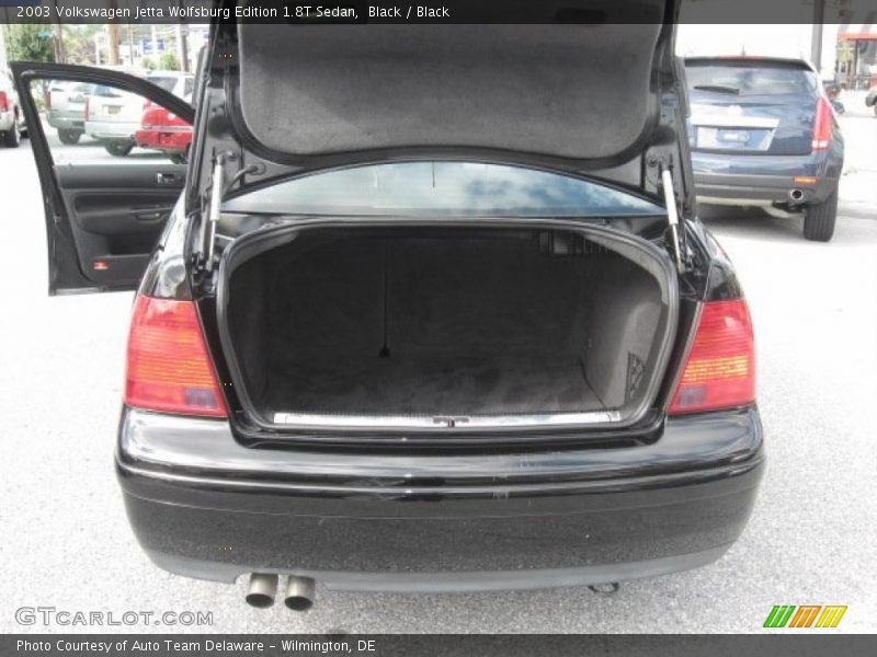Black / Black 2003 Volkswagen Jetta Wolfsburg Edition 1.8T Sedan