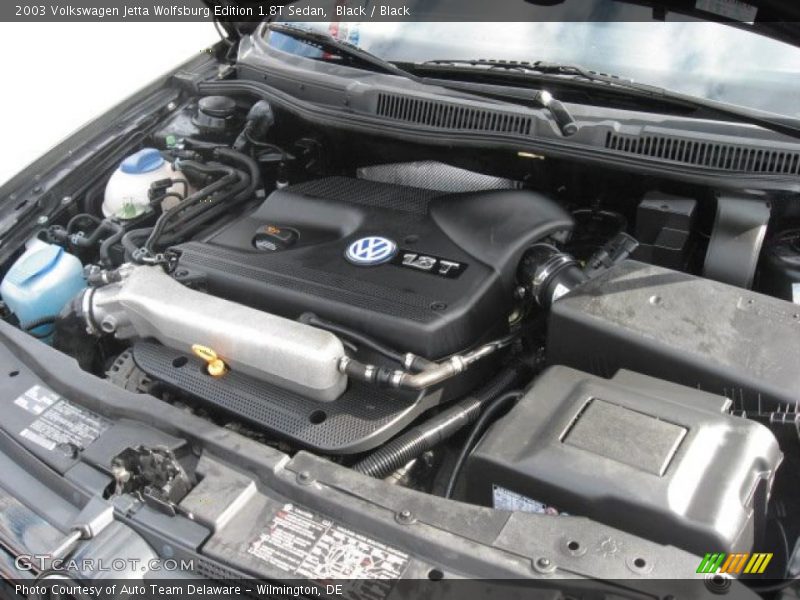 Black / Black 2003 Volkswagen Jetta Wolfsburg Edition 1.8T Sedan