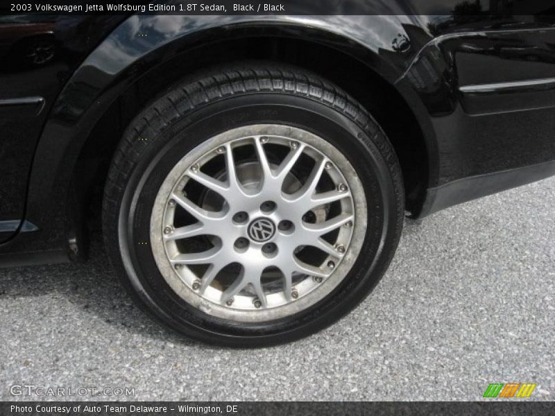 Black / Black 2003 Volkswagen Jetta Wolfsburg Edition 1.8T Sedan
