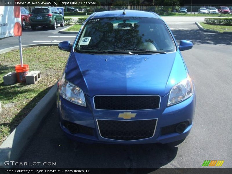Bright Blue / Charcoal 2010 Chevrolet Aveo Aveo5 LS