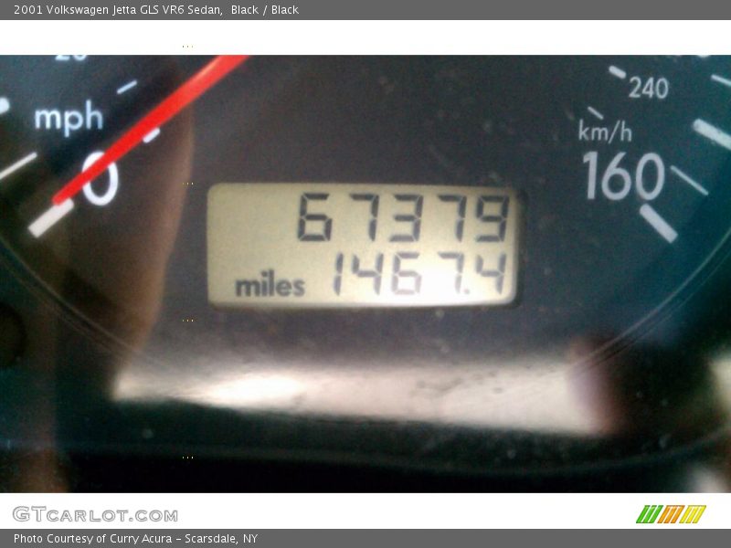Black / Black 2001 Volkswagen Jetta GLS VR6 Sedan