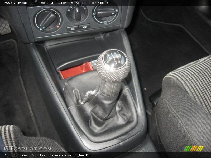 Black / Black 2003 Volkswagen Jetta Wolfsburg Edition 1.8T Sedan