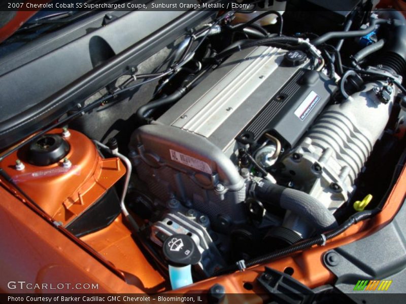 Sunburst Orange Metallic / Ebony 2007 Chevrolet Cobalt SS Supercharged Coupe