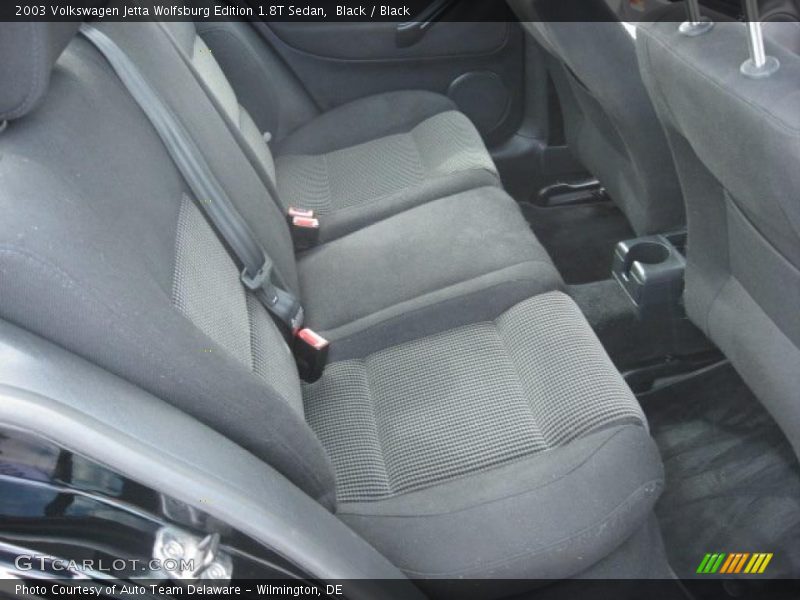 Black / Black 2003 Volkswagen Jetta Wolfsburg Edition 1.8T Sedan
