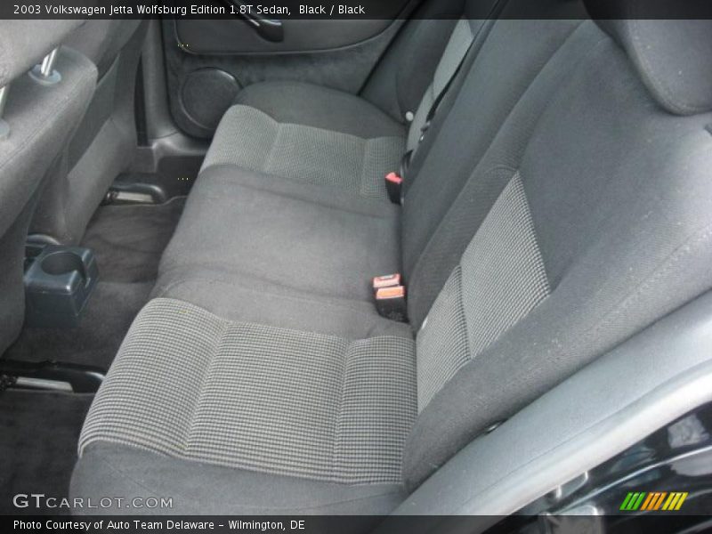 Black / Black 2003 Volkswagen Jetta Wolfsburg Edition 1.8T Sedan