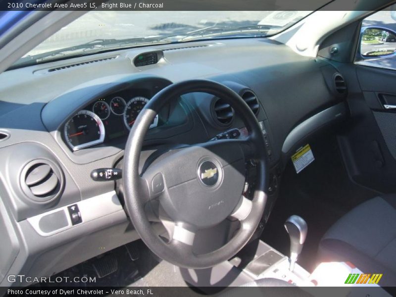 Bright Blue / Charcoal 2010 Chevrolet Aveo Aveo5 LS