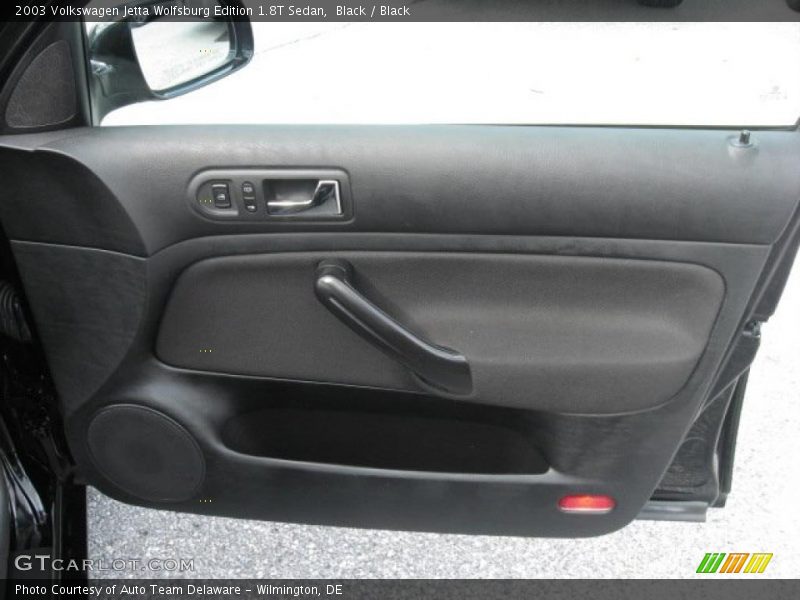 Black / Black 2003 Volkswagen Jetta Wolfsburg Edition 1.8T Sedan