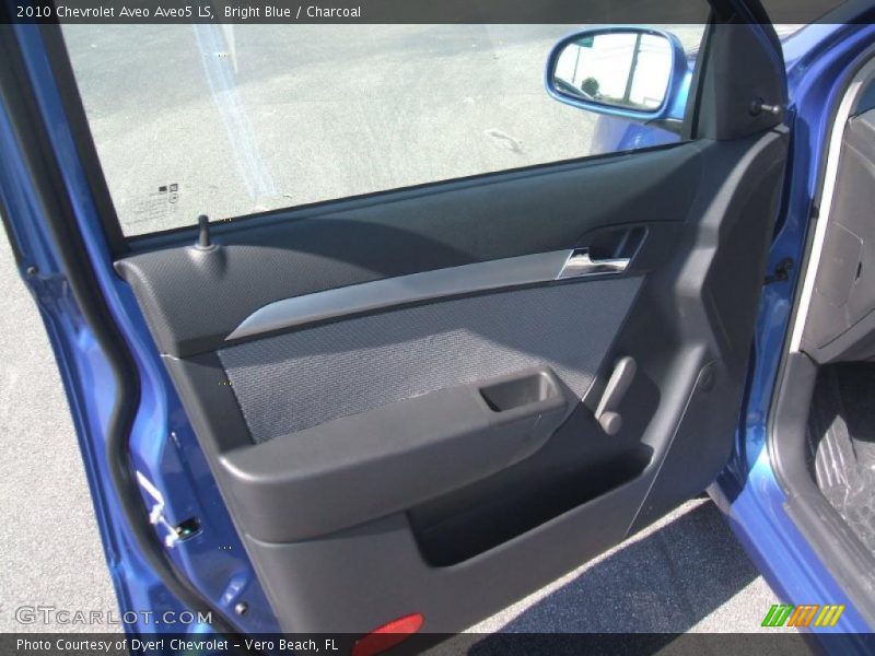 Bright Blue / Charcoal 2010 Chevrolet Aveo Aveo5 LS