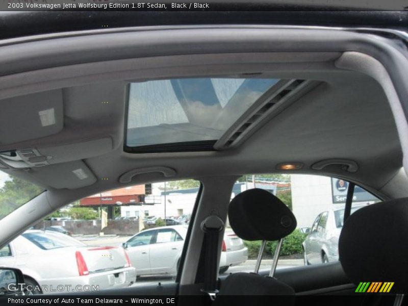 Black / Black 2003 Volkswagen Jetta Wolfsburg Edition 1.8T Sedan