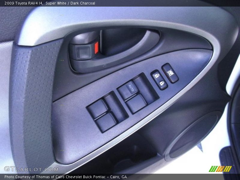 Super White / Dark Charcoal 2009 Toyota RAV4 I4