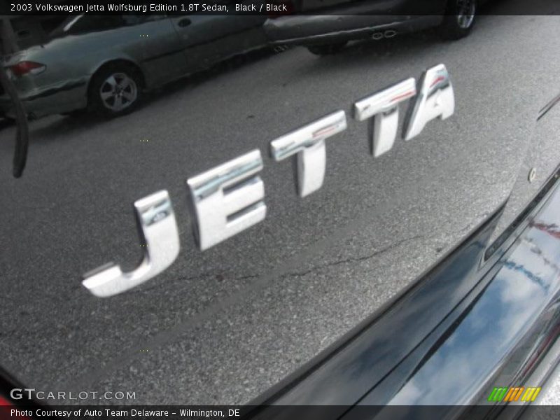 Black / Black 2003 Volkswagen Jetta Wolfsburg Edition 1.8T Sedan