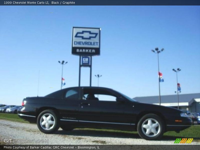 Black / Graphite 1999 Chevrolet Monte Carlo LS