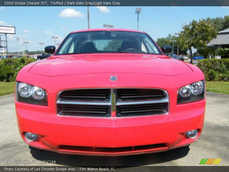 TorRed / Dark Slate Gray/Light Slate Gray 2009 Dodge Charger SXT