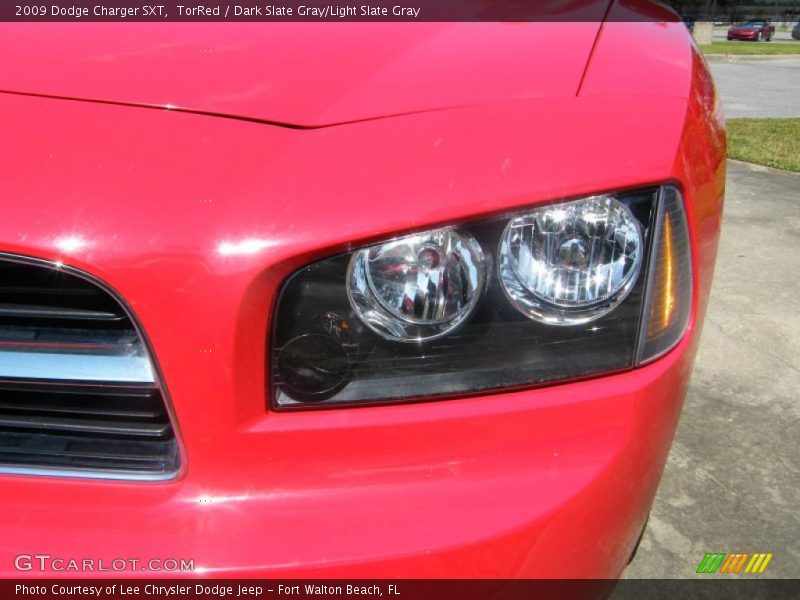 TorRed / Dark Slate Gray/Light Slate Gray 2009 Dodge Charger SXT