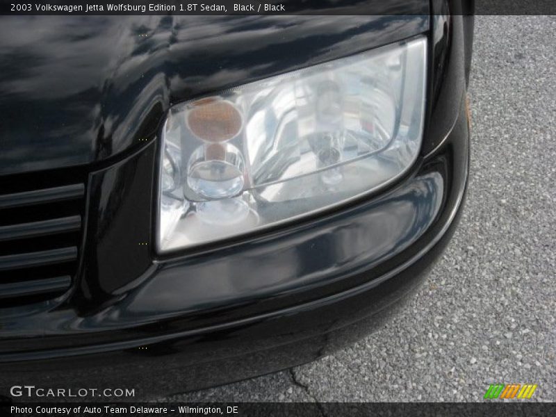 Black / Black 2003 Volkswagen Jetta Wolfsburg Edition 1.8T Sedan