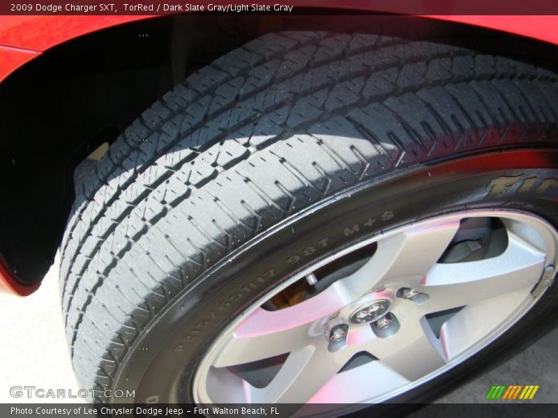TorRed / Dark Slate Gray/Light Slate Gray 2009 Dodge Charger SXT