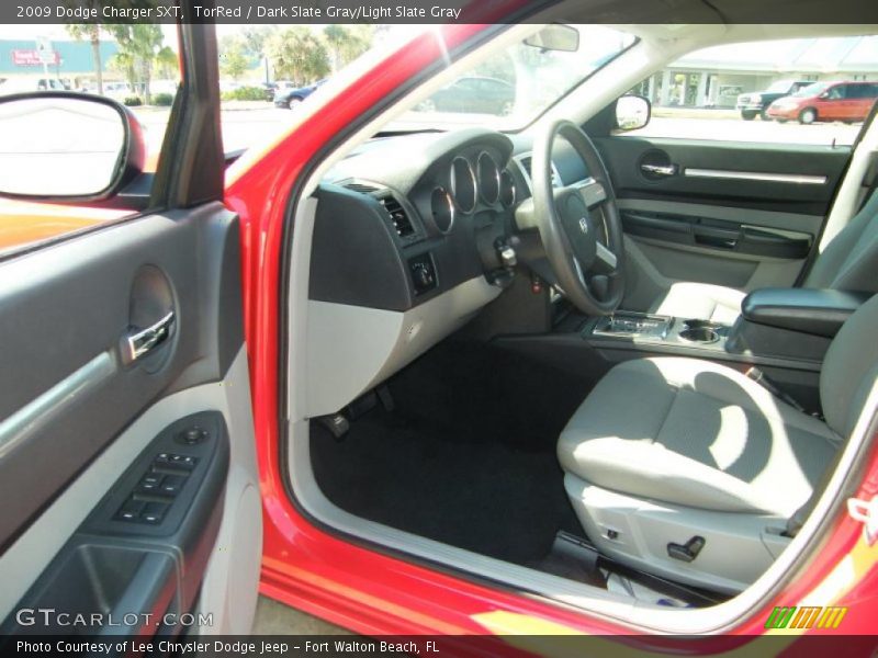 TorRed / Dark Slate Gray/Light Slate Gray 2009 Dodge Charger SXT
