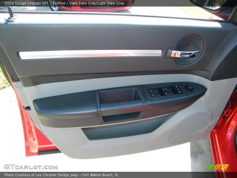 TorRed / Dark Slate Gray/Light Slate Gray 2009 Dodge Charger SXT