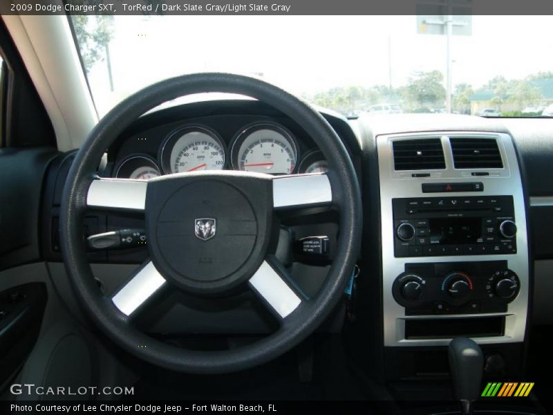 TorRed / Dark Slate Gray/Light Slate Gray 2009 Dodge Charger SXT
