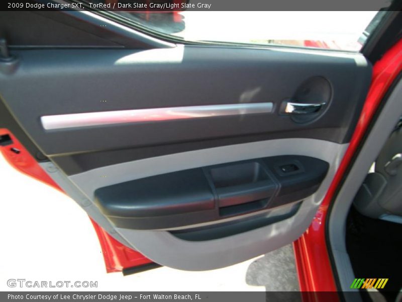 TorRed / Dark Slate Gray/Light Slate Gray 2009 Dodge Charger SXT