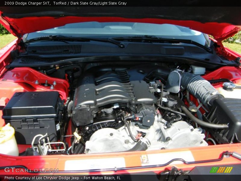 TorRed / Dark Slate Gray/Light Slate Gray 2009 Dodge Charger SXT