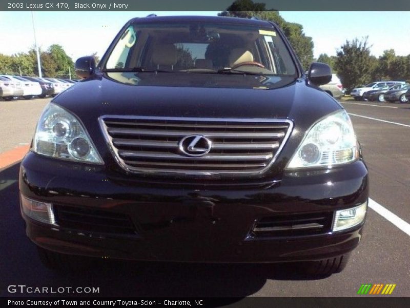 Black Onyx / Ivory 2003 Lexus GX 470
