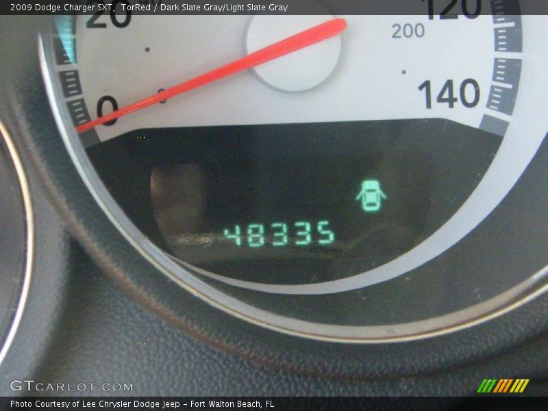 TorRed / Dark Slate Gray/Light Slate Gray 2009 Dodge Charger SXT