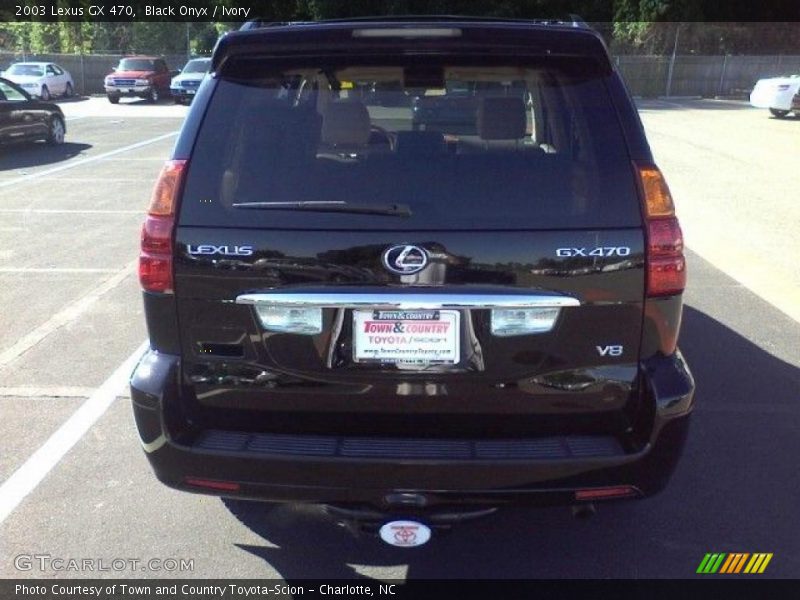 Black Onyx / Ivory 2003 Lexus GX 470