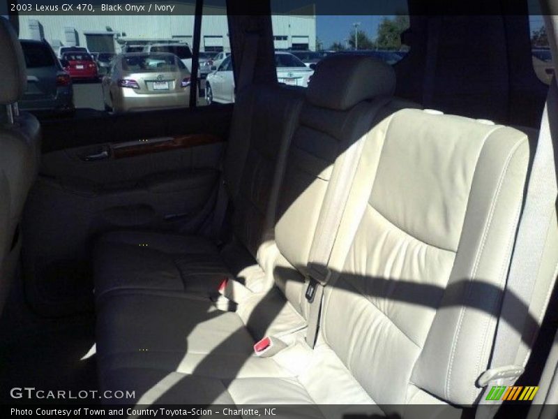Black Onyx / Ivory 2003 Lexus GX 470