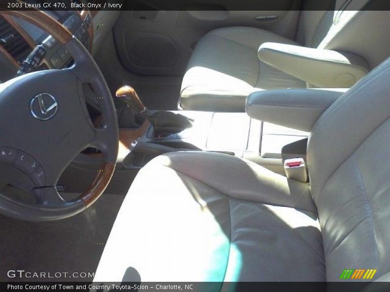 Black Onyx / Ivory 2003 Lexus GX 470