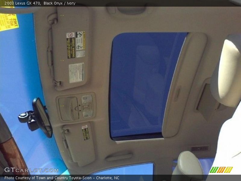 Black Onyx / Ivory 2003 Lexus GX 470