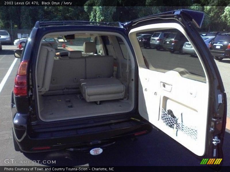 Black Onyx / Ivory 2003 Lexus GX 470