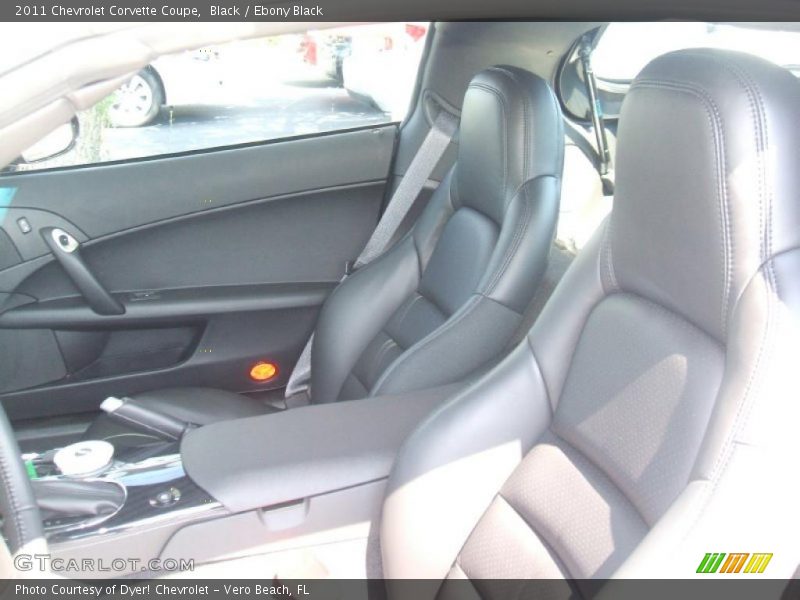 Black / Ebony Black 2011 Chevrolet Corvette Coupe