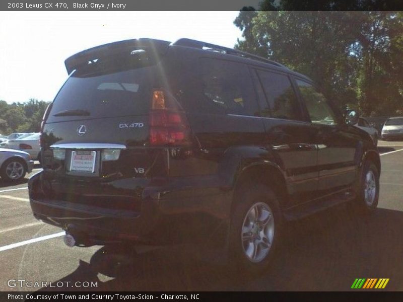 Black Onyx / Ivory 2003 Lexus GX 470