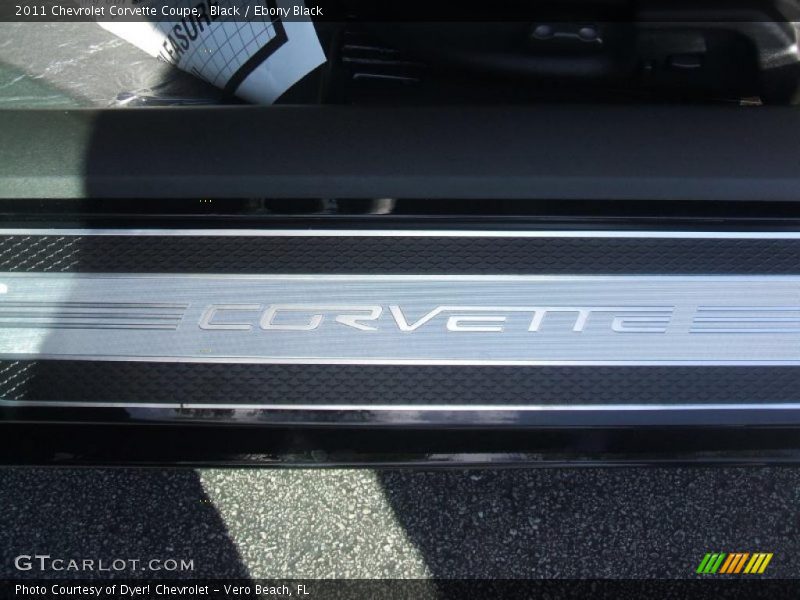 Black / Ebony Black 2011 Chevrolet Corvette Coupe