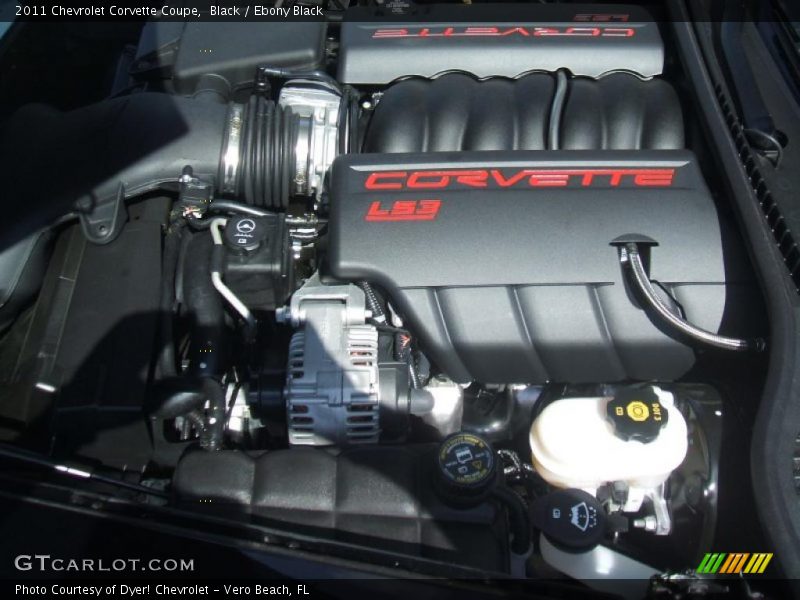  2011 Corvette Coupe Engine - 6.2 Liter OHV 16-Valve LS3 V8