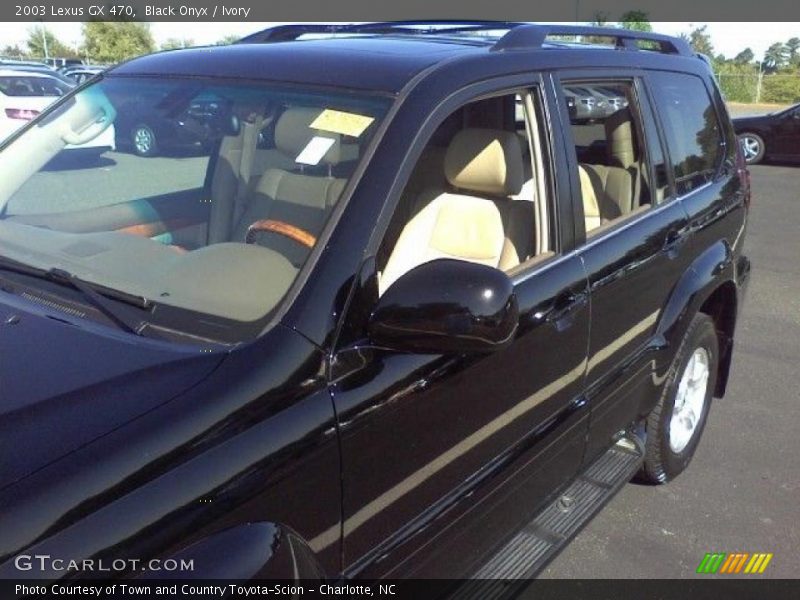 Black Onyx / Ivory 2003 Lexus GX 470