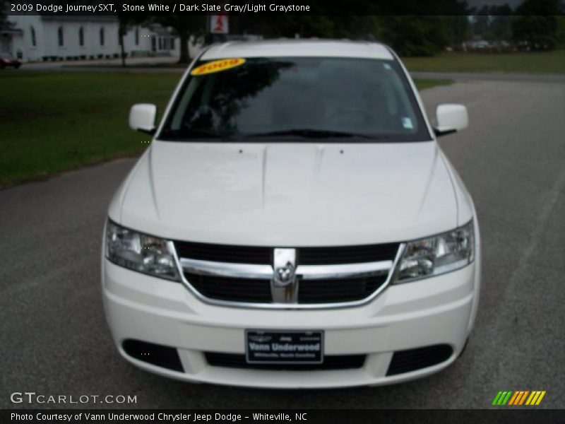 Stone White / Dark Slate Gray/Light Graystone 2009 Dodge Journey SXT