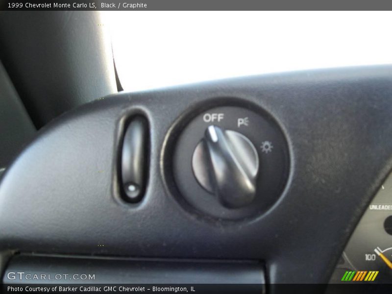 Black / Graphite 1999 Chevrolet Monte Carlo LS