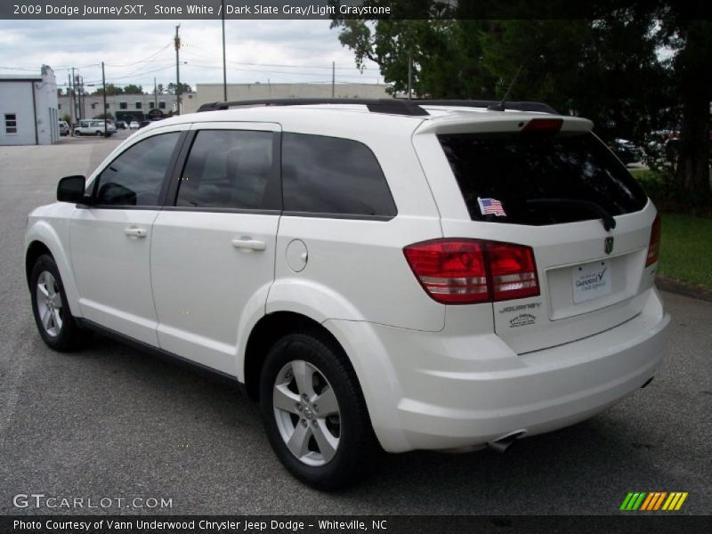 Stone White / Dark Slate Gray/Light Graystone 2009 Dodge Journey SXT