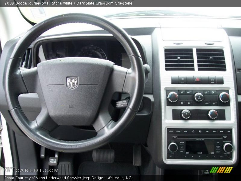 Stone White / Dark Slate Gray/Light Graystone 2009 Dodge Journey SXT