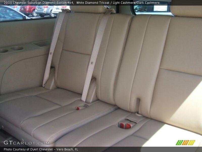 White Diamond Tricoat / Light Cashmere/Dark Cashmere 2010 Chevrolet Suburban Diamond Edition 4x4