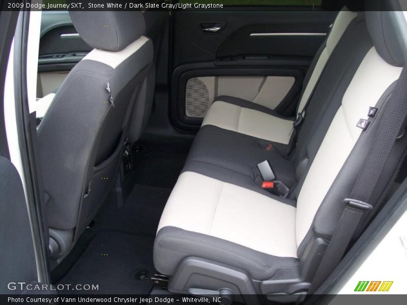 Stone White / Dark Slate Gray/Light Graystone 2009 Dodge Journey SXT