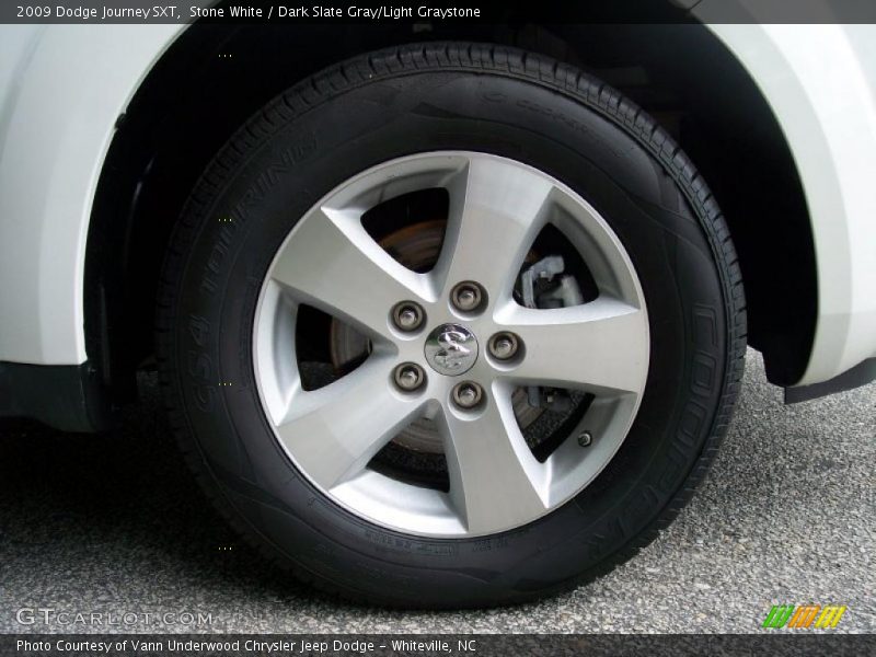 Stone White / Dark Slate Gray/Light Graystone 2009 Dodge Journey SXT